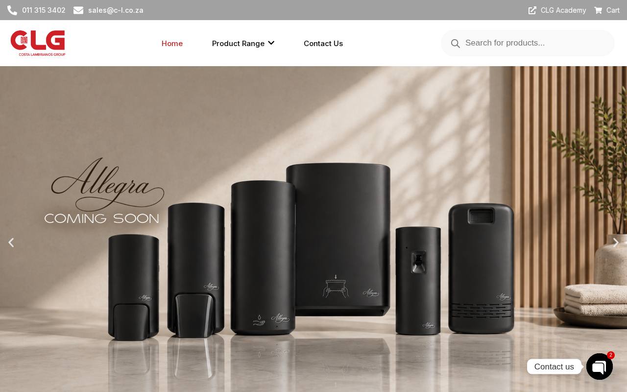 CLG Hygiene website