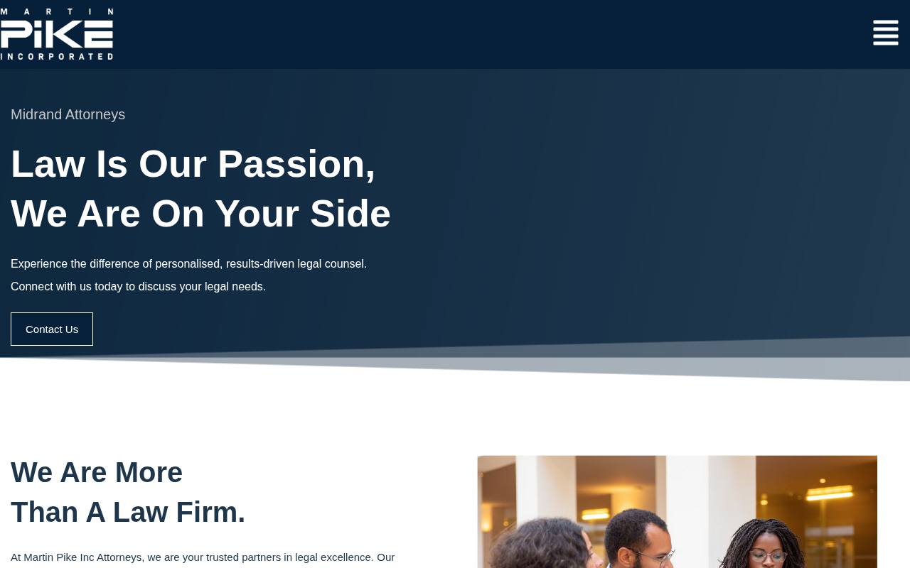 Martin Pike website built by Websummit
