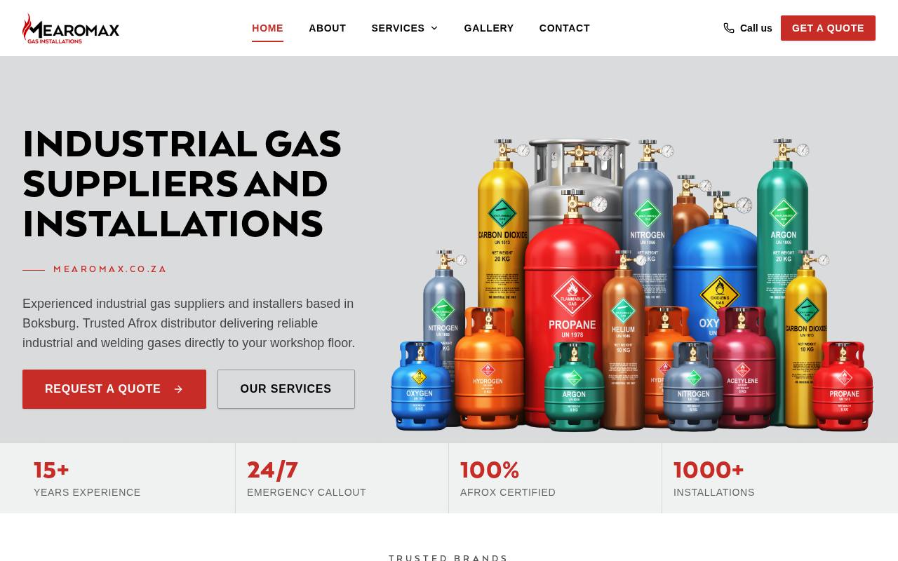 Mearomax website built by Websummit