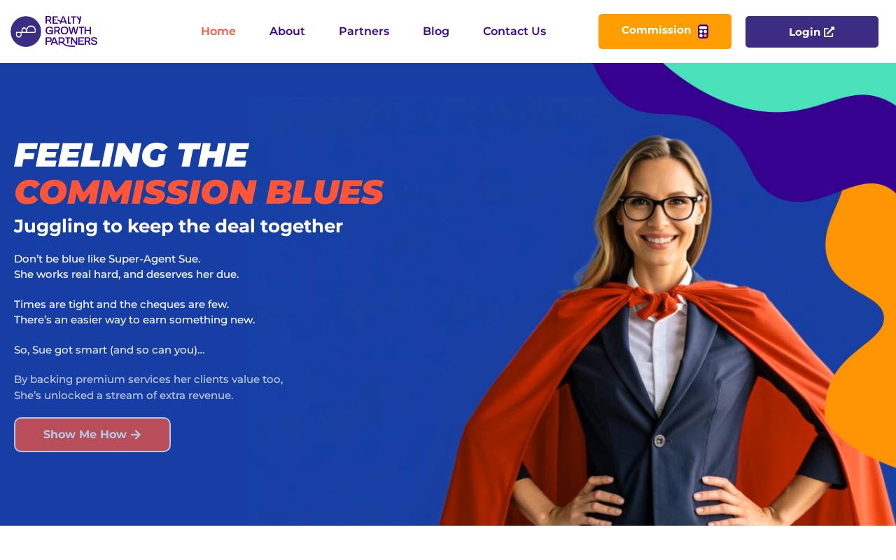 Realty Growth Partners website built by Websummit